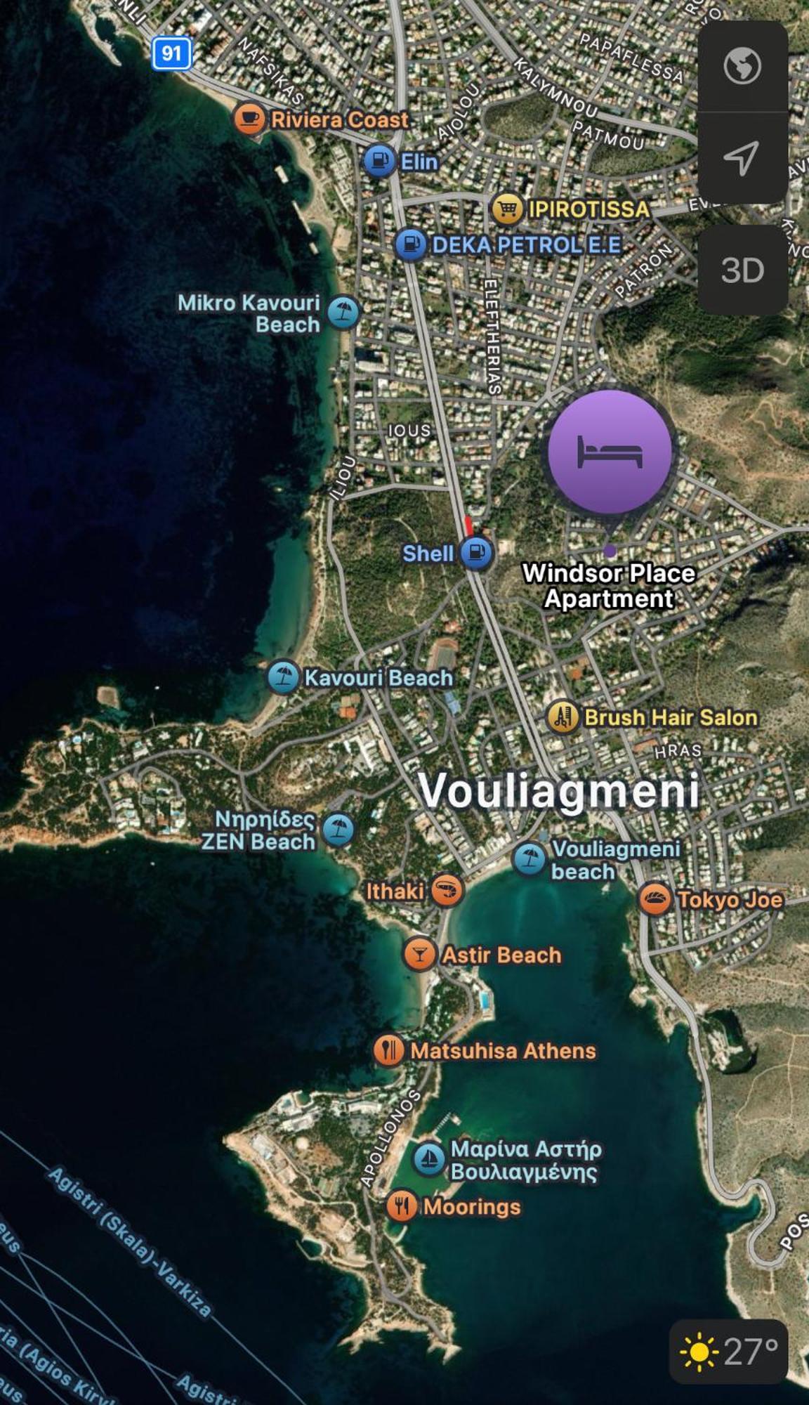 Windsor Place Apartment - Vouliagmeni Ateny Zewnętrze zdjęcie